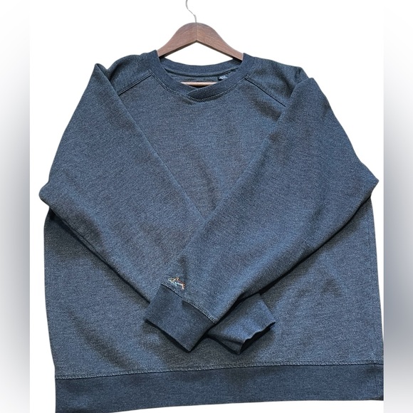 Greg Norman Golf Pullover‎ Swestshirt Knit Gray Embroidered Logo Men's Size XL - Picture 1 of 12